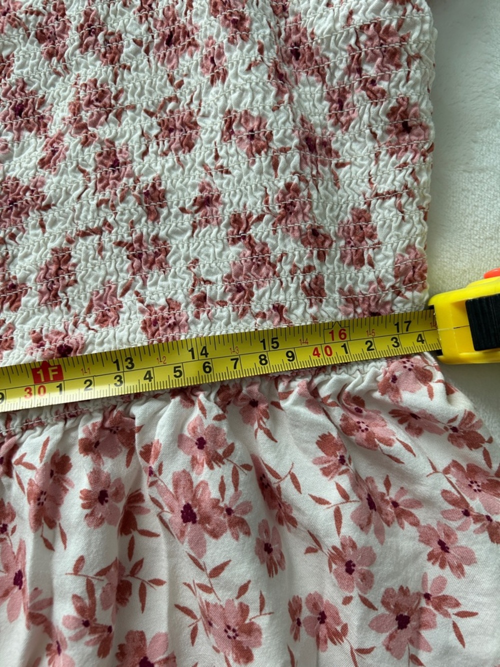 As U Wish Pink Floral Smocked Casual Dress - Picture 8 of 10